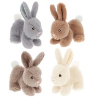 SE3706: 45cm Keeleco Bunny Pets-4 Assorted (100% Recycled)