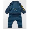 W22659: Baby Boys Elephant Soft Fleece 2 Piece Outfit (0-3 Months)