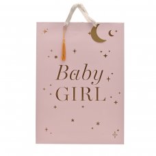 BM290: Bambino Baby Girl Gift Bag- Extra Large
