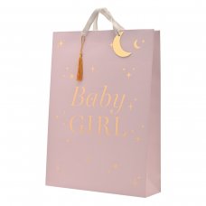 BM290: Bambino Baby Girl Gift Bag- Extra Large