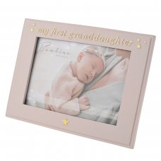 BM304: Bambino 'My First Granddaughter' Photo Frame 6" x 4"