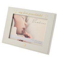 BM306: Bambino 'My First Grandchild' Photo Frame 6" x 4"