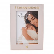 BM308: Bambino 'I Love My Mummy' Photo Frame 4" x 6"