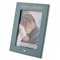 BM309: Bambino 'I Love My Daddy' Photo Frame 4" x 6"