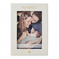 BM310: Bambino 'My Family' Photo Frame 4" x 6"