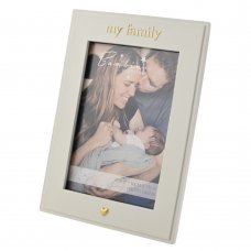 BM310: Bambino 'My Family' Photo Frame 4" x 6"