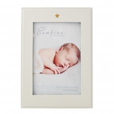 BM313: Bambino Photo Frame with Star Icon 4" x 6"