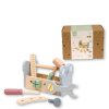 BT-24-0013: Wooden Educational Toolbox Toy (11 pcs)