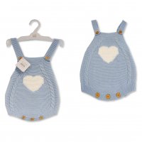 BW-10-1225S: Baby Boys Knitted Romper (0-12Months)