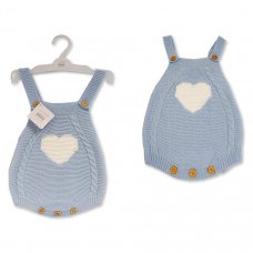 BW-10-1225S: Baby Boys Knitted Romper (0-12Months)