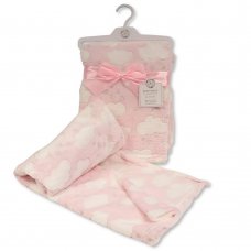 BW-112-1096-P: Baby Pink Clouds Wrap