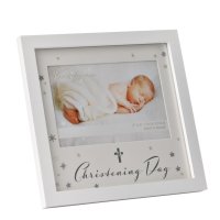 CG1510: Bambino Frame with Star - Christening Day 6" x 4"