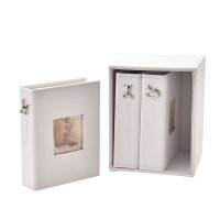 CG950W: Bambino White Set of 3 Albums Holds 24 x 4" x 6" Prints