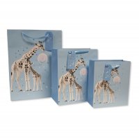 GP-25-1285S: Giraffe Gift Bag- Sky