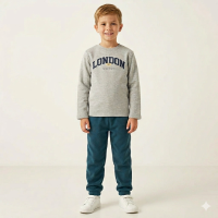 LFX823: Kids Top & Jog Pant Outfit (4-12 Years)