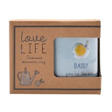 LL574: Love Life Embossed Mug - Daddy