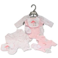 PB-20-394P: Premature Girls 4 Pieces Set - Happy