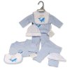 PB-20-395S: Premature Boys 4 Pieces Set - Whale