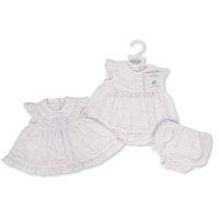 PB-20-707: Premature Baby Dress & Pant Set (3-8 LBS)