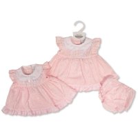 PB-20-708: Premature Baby Dress & Pant Set (3-8 LBS)