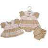 PB-20-711: Premature Baby Linen Dress & Pant Set (3-8 LBS)