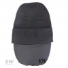 Black Fleece Car Seat Footmuff