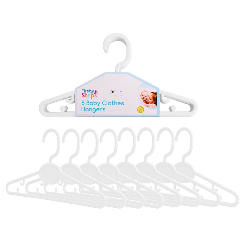 Bagail Children's Clothes Hangers Kids Non-Slip Hangers Baby Hangers  Infant/Toddler Hangers