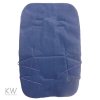 Navy Fleece Buggy Liner