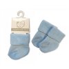 PB-20-470S: Premature Baby Turn Over Socks - Sky