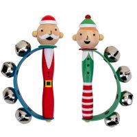 XM9199: Christmas Wooden Handbells 2 designs